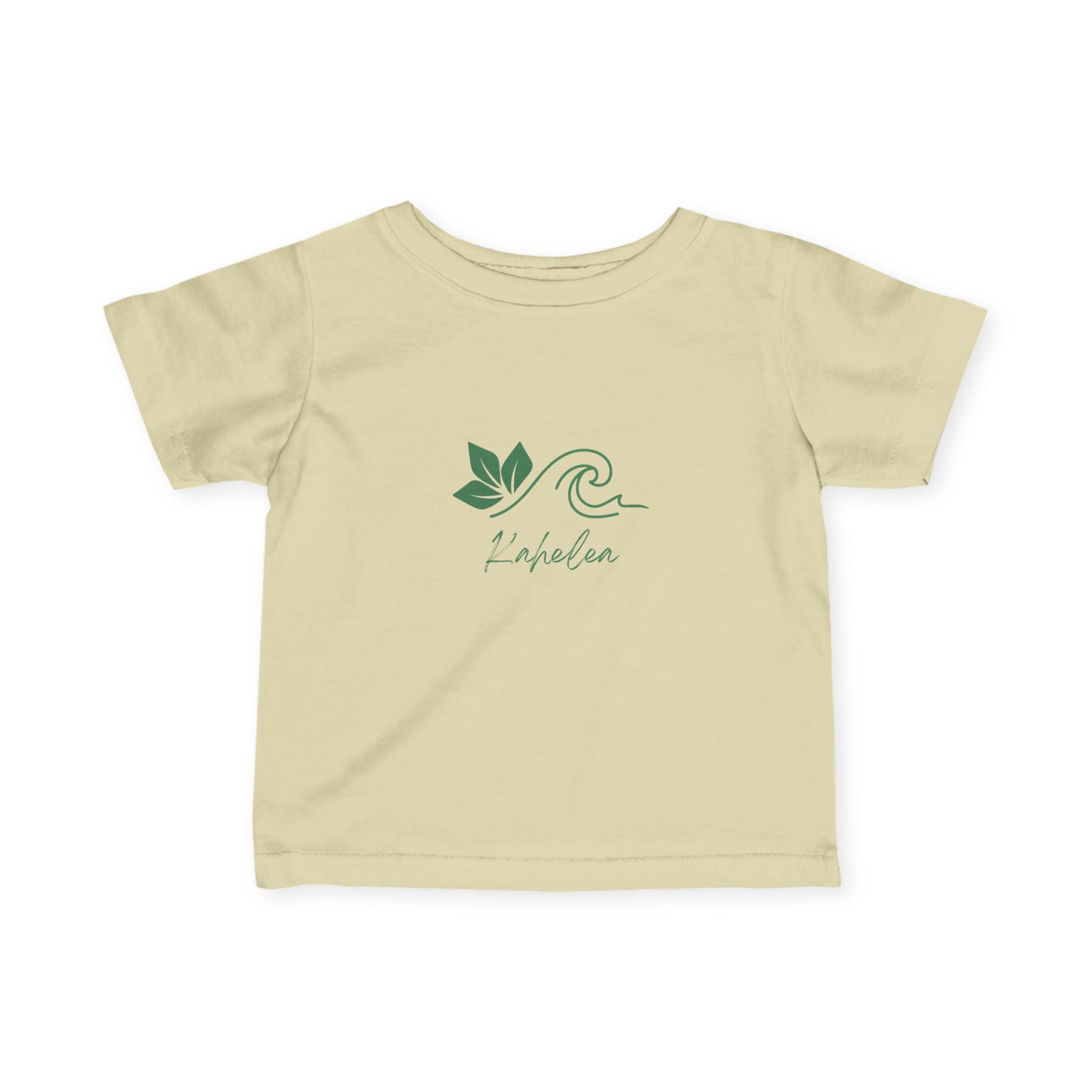 Infant Tee — Minimalist 'L'phelen' Floral Logo Baby Shirt