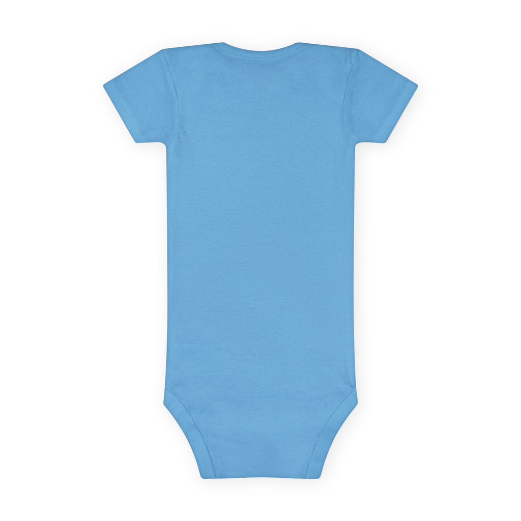 Orca 'Surf La Vida' Baby Onesie — Cute Whale Graphic Infant Bodysuit