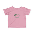 Infant Tee — Minimalist 'L'phelen' Floral Logo Baby Shirt