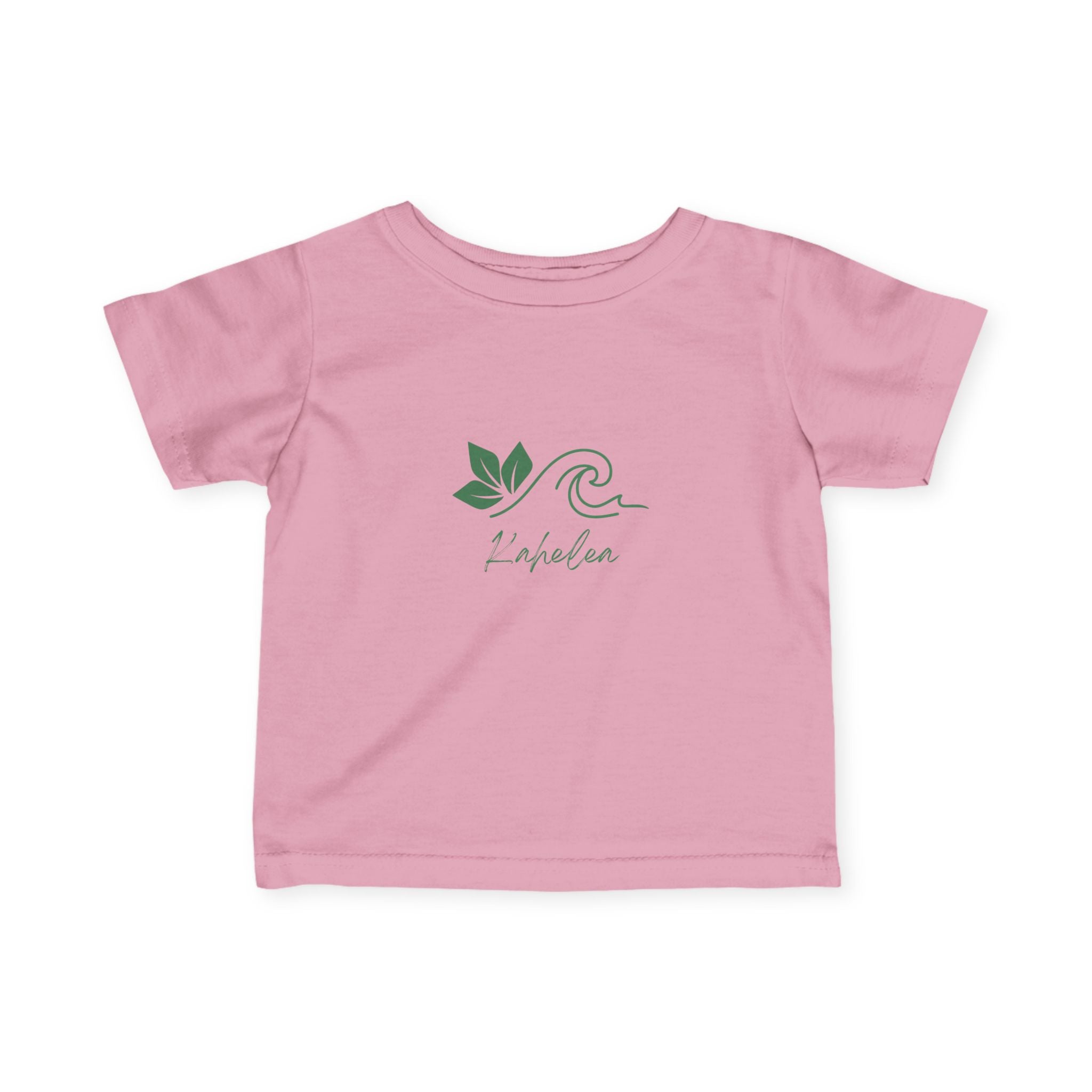 Infant Tee — Minimalist 'L'phelen' Floral Logo Baby Shirt